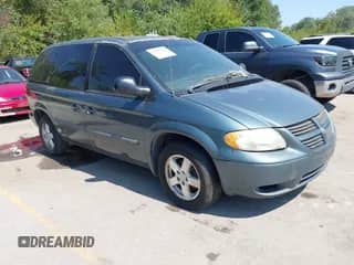 2005 Dodge Caravan SXT with VIN 1D4GP45RX5B130651, listed as a IAAI auction lot 43192721 with 196,629 mi miles and . Bid and sale history available at DreamBid. Image 1.