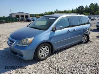 2007 Honda Odyssey EX-L с VIN 5FNRL38767B057090, выставлен на аукционе Copart как лот 67721535 с пробегом 188 240 миль миль и Списание • Salvage title. История ставок и продаж доступна на DreamBid. Изображение 1.