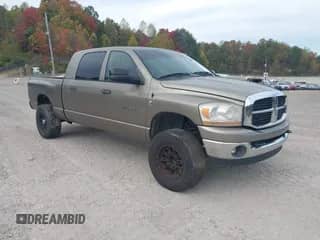 2006 Dodge 2500 Laramie with VIN 3D7KS29C56G228419, listed as a IAAI auction lot 43543458 with 258,418 mi miles and . Bid and sale history available at DreamBid. Image 1.