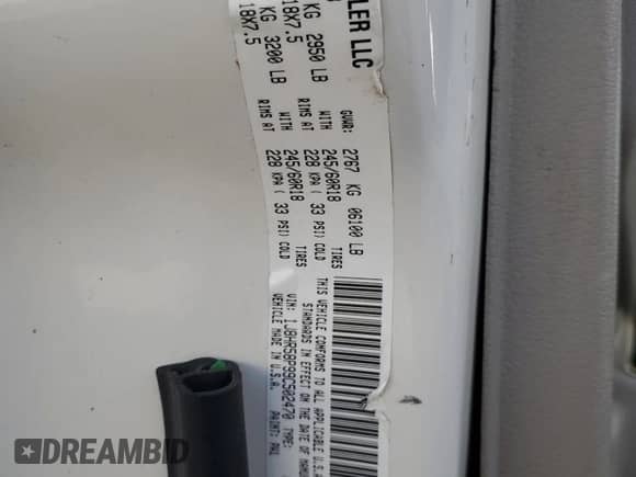 2009 Jeep Grand Cherokee Limited с VIN 1J8HR58P99C502470, выставлен на аукционе Copart как лот 65647855 с пробегом 54 799 миль миль и Списание • Salvage title. История ставок и продаж доступна на DreamBid. Изображение 13.