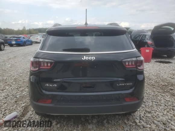 2023 Jeep Compass Limited with VIN 3C4NJDCNXPT506546, listed as a Copart auction lot 82047325 with 43,427 mi miles and Non repairable. Bid and sale history available at DreamBid. Image 6.