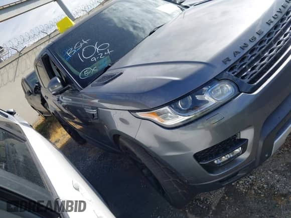 2014 Land Rover Range Rover Sport HSE with VIN SALWR2WF5EA392362, listed as a IAAI auction lot 43121772 with 142,052 mi miles and . Bid and sale history available at DreamBid. Image 1.