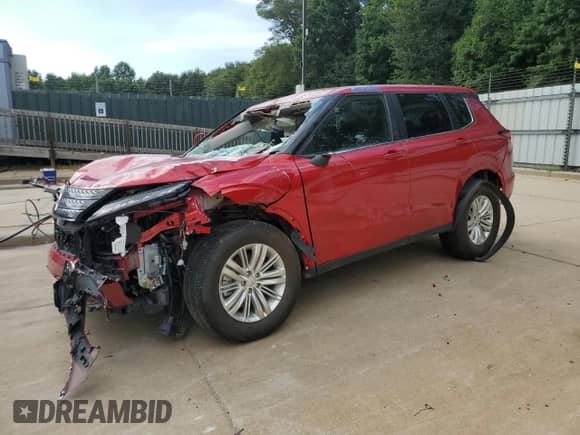 2024 Mitsubishi Outlander ES with VIN JA4J3UA82RZ005310, listed as a Copart auction lot 63404825 with 20,196 mi miles and Clean title. Bid and sale history available at DreamBid. Image 1.