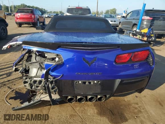 2016 Chevrolet Corvette Z51 2LT z VIN 1G1YK3D75G5116449, wystawiony jako Copart lot #71493324 z przebiegiem 67 486 mil mil oraz Czysty tytuł • Clean title. Historia ofert i sprzedaży dostępna na DreamBid. Obrazek 6.