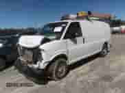 2021 Chevrolet Express Cargo with VIN 1GCWGAFPXM1303819, listed as a IAAI auction lot 43364830 with Not provided miles and . Bid and sale history available at DreamBid. Image 2.