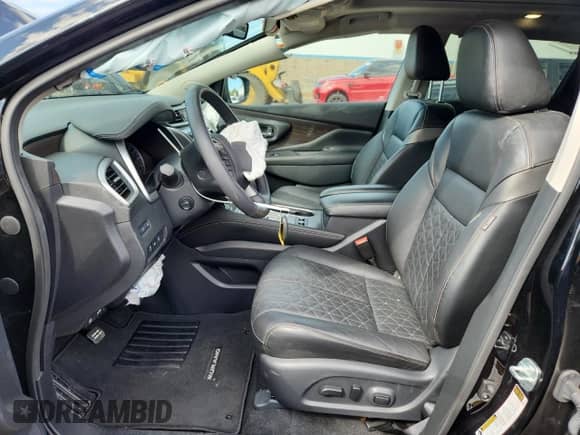 2024 Nissan Murano Platinum with VIN 5N1AZ2DS4RC117394, listed as a Copart auction lot 70484135 with 9,130 mi miles and Salvage title. Bid and sale history available at DreamBid. Image 7.