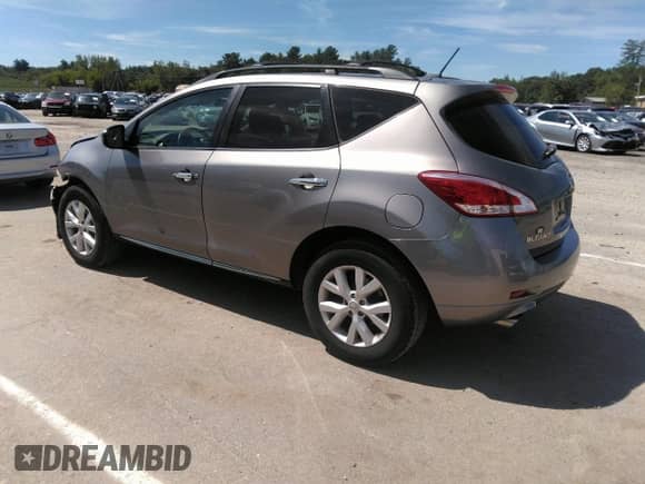 2012 Nissan Murano S with VIN JN8AZ1MW3CW202979, listed as a IAAI auction lot 42973555 with 88,285 mi miles and . Bid and sale history available at DreamBid. Image 3.