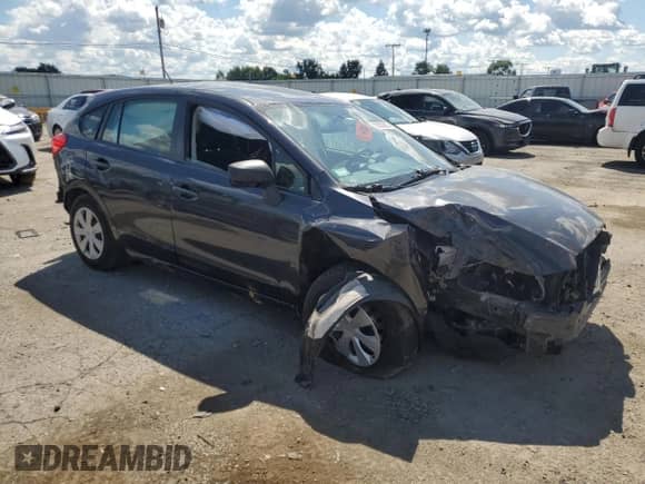 2016 Subaru Impreza 2.0i with VIN JF1GPAA62GH285370, listed as a Copart auction lot 70503825 with Not provided miles and Salvage title. Bid and sale history available at DreamBid. Image 4.