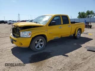 2008 Dodge 1500 SLT with VIN 1D7HU18298S531450, listed as a Copart auction lot 63090655 with 146,020 mi miles and Salvage title. Bid and sale history available at DreamBid. Image 1.