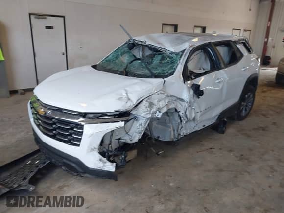 2026 Chevrolet Equinox AWD LT с VIN 3GNAXPEG7TL169512, выставлен на аукционе IAAI как лот 43203863 с пробегом Не указан миль и . История ставок и продаж доступна на DreamBid. Изображение 2.
