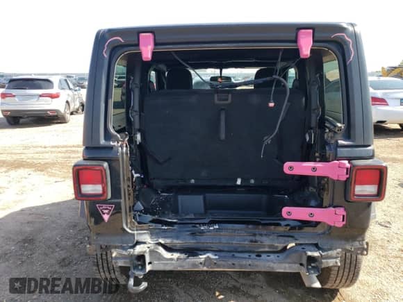2022 Jeep Wrangler Sport с VIN 1C4GJXAG0NW144913, выставлен на аукционе Copart как лот 61429985 с пробегом 75 810 миль миль и Списание • Salvage title. История ставок и продаж доступна на DreamBid. Изображение 6.