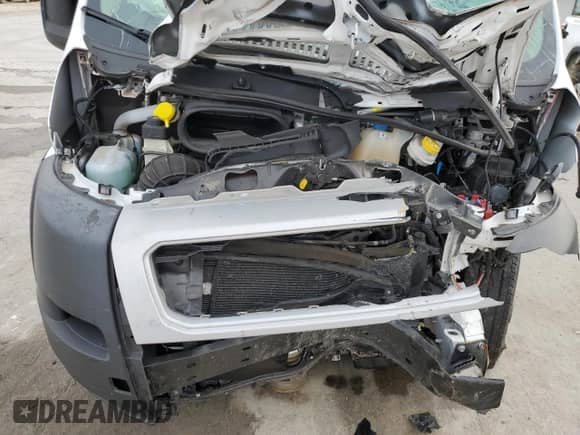 2019 Ram ProMaster Cargo with VIN 3C6TRVBG9KE528986, listed as a Copart auction lot 42177044 with 36,445 mi miles and Salvage title. Bid and sale history available at DreamBid. Image 12.