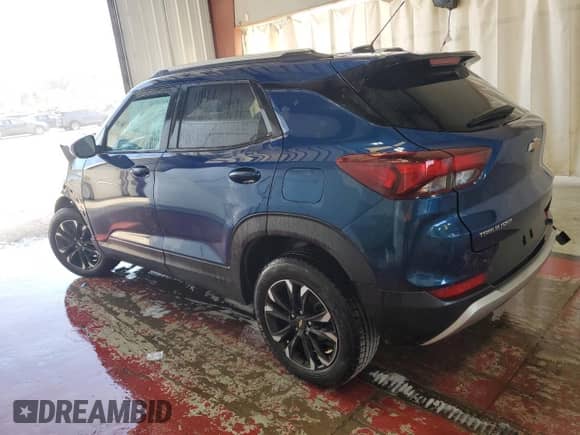 2021 Chevrolet TrailBlazer LT with VIN KL79MPS23MB009477, listed as a Copart auction lot 80962675 with Not provided miles and Clean title. Bid and sale history available at DreamBid. Image 2.