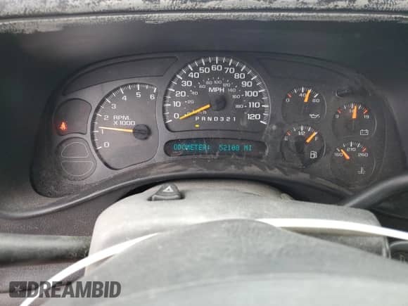 2007 Chevrolet Silverado 1500 Work Truck with VIN 1GCEC14X67Z186885, listed as a Copart auction lot 47254815 with 52,108 mi miles and Salvage title. Bid and sale history available at DreamBid. Image 9.