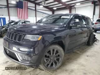2019 Jeep Grand Cherokee High Altitude z VIN 1C4RJFCG2KC540080, wystawiony jako Copart lot #66427865 z przebiegiem 82 227 mil mil oraz Szkoda całkowita • Salvage title. Historia ofert i sprzedaży dostępna na DreamBid. Obrazek 1.