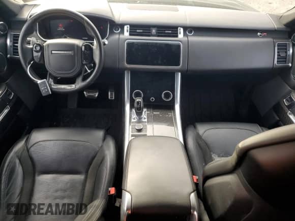 2020 Land Rover Range Rover Sport SVR with VIN SALWZ2RE0LA709321, listed as a Copart auction lot 62806954 with 61,821 mi miles and Salvage title. Bid and sale history available at DreamBid. Image 8.