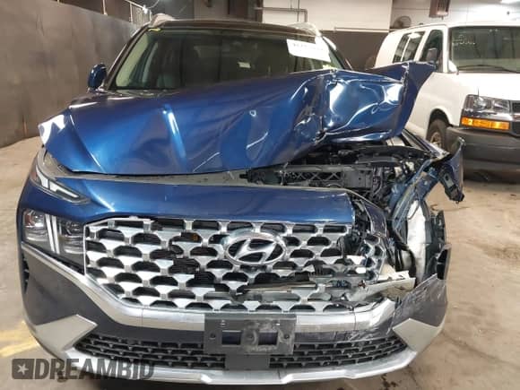 2021 Hyundai Santa Fe Limited with VIN 5NMS4DALXMH346589, listed as a IAAI auction lot 42412099 with 32,354 mi miles and . Bid and sale history available at DreamBid. Image 6.