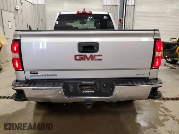 2017 GMC Sierra 1500 SLE with VIN 1GTV2MEC7HZ373568, listed as a Copart auction lot 63497425 with 84,737 mi miles and Salvage title. Bid and sale history available at DreamBid. Image 6.