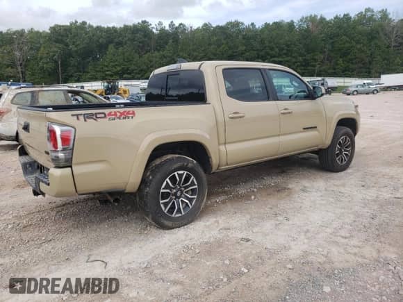 2020 Toyota Tacoma SR with VIN 3TMCZ5AN2LM350550, listed as a Copart auction lot 68075545 with 149,896 mi miles and Salvage title. Bid and sale history available at DreamBid. Image 3.