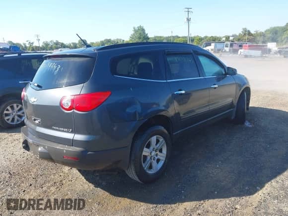 2011 Chevrolet Traverse 1LT with VIN 1GNKVGED1BJ127763, listed as a IAAI auction lot 43138263 with 179,989 mi miles and . Bid and sale history available at DreamBid. Image 4.