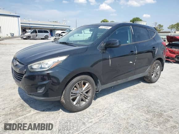 2015 Hyundai Tucson GLS z VIN KM8JTCAF1FU019380, wystawiony jako Copart lot #81074565 z przebiegiem 132 981 mil mil oraz Czysty tytuł • Clean title. Historia ofert i sprzedaży dostępna na DreamBid. Obrazek 1.