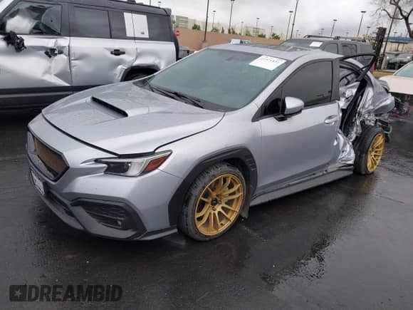 2023 Subaru WRX Limited with VIN JF1VBAL64P9820485, listed as a IAAI auction lot 41571851 with 14,112 mi miles and . Bid and sale history available at DreamBid. Image 2.
