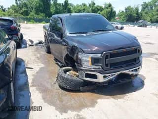 2019 Ford F-150 XL with VIN 1FTEW1E56KFB47003, listed as a IAAI auction lot 42576567 with 149,835 mi miles and . Bid and sale history available at DreamBid. Image 1.