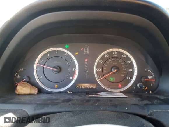 2012 Honda Accord EX with VIN 1HGCP2F76CA012632, listed as a Copart auction lot 84010385 with 243,760 mi miles and Salvage title. Bid and sale history available at DreamBid. Image 9.