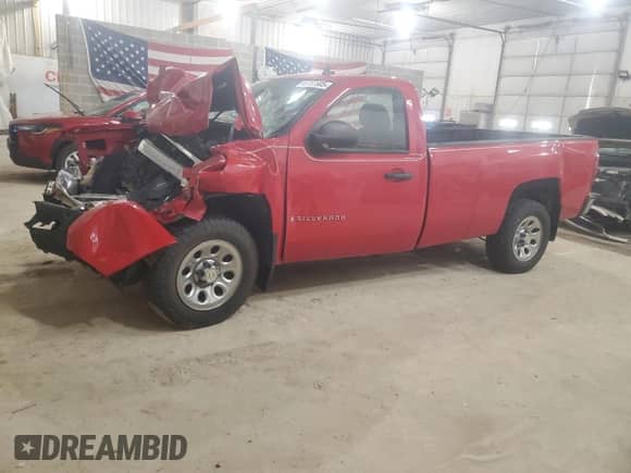 2009 Chevrolet Silverado 1500 Work Truck with VIN 1GCEC14XX9Z220538, listed as a Copart auction lot 48787505 with Not provided miles and Salvage title. Bid and sale history available at DreamBid. Image 1.