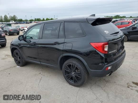 2019 Honda Passport Sport with VIN 5FNYF8H26KB007514, listed as a Copart auction lot 58086245 with 44,489 mi miles and Clean title. Bid and sale history available at DreamBid. Image 2.