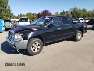 2005 Dodge Dakota SLT with VIN 1D7HW48N05S110668, listed as a Copart auction lot 69484635 with 269,387 mi miles and Salvage title. Bid and sale history available at DreamBid. Image 1.