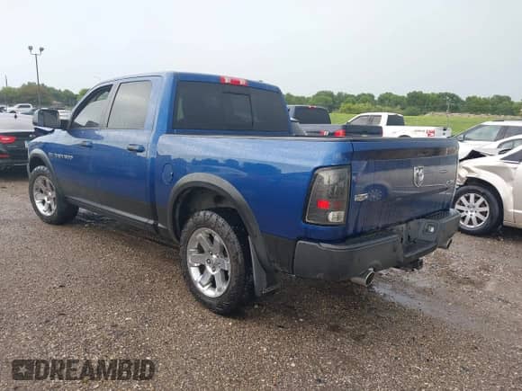 2011 Ram 1500 Big Horn with VIN 1D7RV1CT3BS557941, listed as a IAAI auction lot 42867361 with 136,640 mi miles and . Bid and sale history available at DreamBid. Image 3.