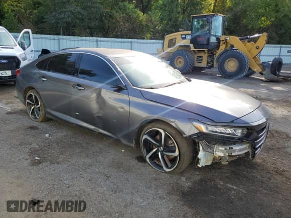 2020 Honda Accord Sport с VIN 1HGCV1F36LA121685, выставлен на аукционе Copart как лот 89871095 с пробегом 84 805 миль миль и Списание • Salvage title. История ставок и продаж доступна на DreamBid. Изображение 4.