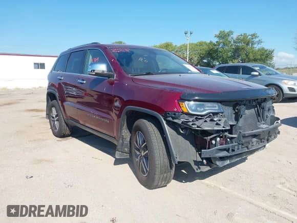 2017 Jeep Grand Cherokee Limited с VIN 1C4RJFBG6HC688954, выставлен на аукционе IAAI как лот 43040769 с пробегом 120 387 миль миль и . История ставок и продаж доступна на DreamBid. Изображение 1.