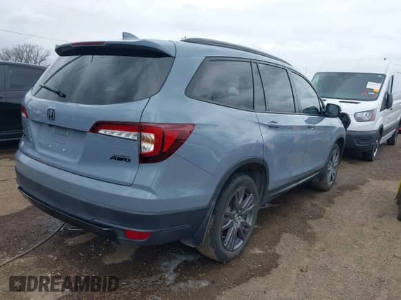 2022 Honda Pilot Sport с VIN 5FNYF6H37NB085799, выставлен на аукционе IAAI как лот 42108109 с пробегом 24 883 миль миль и . История ставок и продаж доступна на DreamBid. Изображение 4.