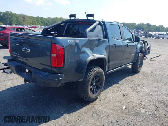 2020 Chevrolet Colorado 4WD ZR2 с VIN 1GCGTEEN3L1131641, выставлен на аукционе IAAI как лот 43266982 с пробегом 63 695 миль миль и . История ставок и продаж доступна на DreamBid. Изображение 4.