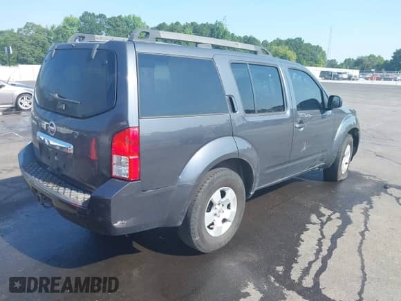 2012 Nissan Pathfinder SV with VIN 5N1AR1NN4CC622068, listed as a IAAI auction lot 42575263 with 245,717 mi miles and . Bid and sale history available at DreamBid. Image 4.