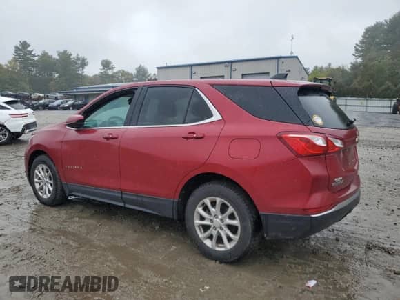 2018 Chevrolet Equinox LT with VIN 3GNAXSEVXJS572730, listed as a Copart auction lot 86117615 with 89,947 mi miles and Salvage title. Bid and sale history available at DreamBid. Image 2.