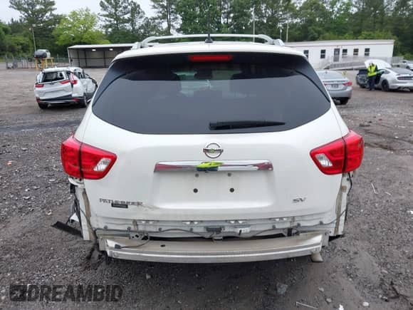 2017 Nissan Pathfinder SL with VIN 5N1DR2MN9HC646104, listed as a IAAI auction lot 42358443 with 146,902 mi miles and . Bid and sale history available at DreamBid. Image 17.