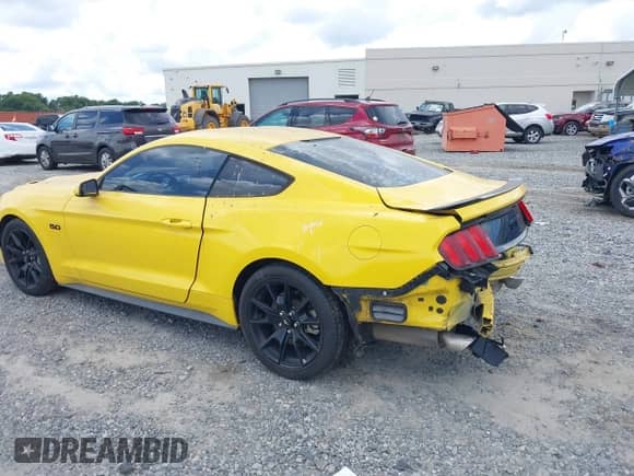 2017 Ford Mustang GT with VIN 1FA6P8CF9H5289985, listed as a IAAI auction lot 42953008 with 56,328 mi miles and . Bid and sale history available at DreamBid. Image 3.