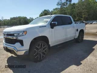 2022 Chevrolet Silverado 1500 LT with VIN 1GCPACEK2NZ503510, listed as a Copart auction lot 54841715 with 37,672 mi miles and Salvage title. Bid and sale history available at DreamBid. Image 1.