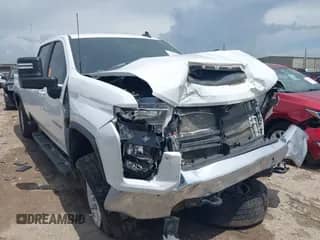 2022 Chevrolet Silverado 2500HD LT z VIN 1GC1YNEY1NF188086, wystawiony jako IAAI lot #42702743 z przebiegiem Nie podano mil oraz . Historia ofert i sprzedaży dostępna na DreamBid. Obrazek 1.