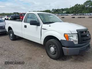 2013 Ford F-150 XL with VIN 1FTMF1CMXDKF34251, listed as a IAAI auction lot 43194182 with 179,900 mi miles and . Bid and sale history available at DreamBid. Image 1.
