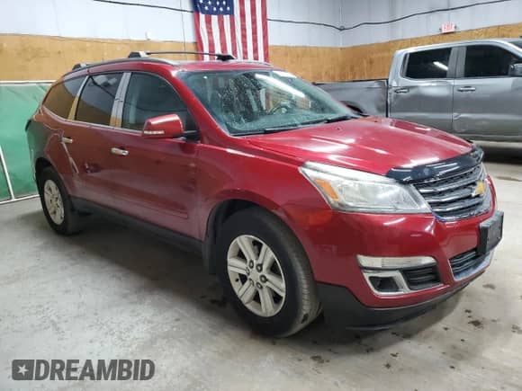 2013 Chevrolet Traverse LT с VIN 1GNKVJKD0DJ135860, выставлен на аукционе Copart как лот 67777235 с пробегом 116 384 миль миль и Чистый • Clean title. История ставок и продаж доступна на DreamBid. Изображение 4.