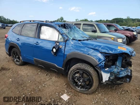 2024 Subaru Forester Wilderness with VIN JF2SKAJC6RH523363, listed as a Copart auction lot 67055535 with 6,765 mi miles and Salvage title. Bid and sale history available at DreamBid. Image 4.