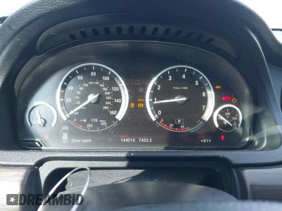 2012 BMW 5 Series 535i Gran Turismo with VIN WBASN2C5XCC202261, listed as a IAAI auction lot 42623253 with 144,014 mi miles and . Bid and sale history available at DreamBid. Image 7.