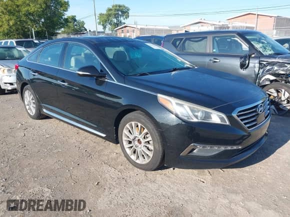 2015 Hyundai Sonata Limited z VIN 5NPE34AFXFH021439, wystawiony jako IAAI lot #43172231 z przebiegiem 199 380 mil mil oraz . Historia ofert i sprzedaży dostępna na DreamBid. Obrazek 1.