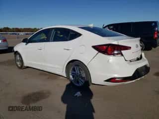 2020 Hyundai Elantra SEL z VIN 5NPD84LF0LH580648, wystawiony jako Copart lot #89703475 z przebiegiem 46 653 mil mil oraz Szkoda całkowita • Salvage title. Historia ofert i sprzedaży dostępna na DreamBid. Obrazek 2.