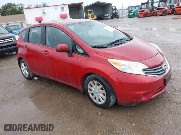 2014 Nissan Note SV with VIN 3N1CE2CPXEL365284, listed as a IAAI auction lot 43079699 with 131,115 mi miles and . Bid and sale history available at DreamBid. Image 1.