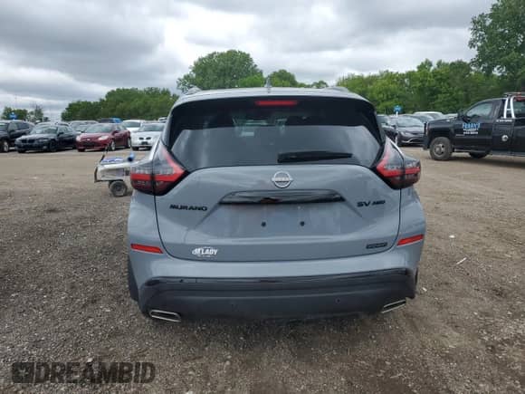 2024 Nissan Murano SV с VIN 5N1AZ2BS1RC116285, выставлен на аукционе Copart как лот 57076655 с пробегом 14 165 миль миль и Списание • Salvage title. История ставок и продаж доступна на DreamBid. Изображение 6.